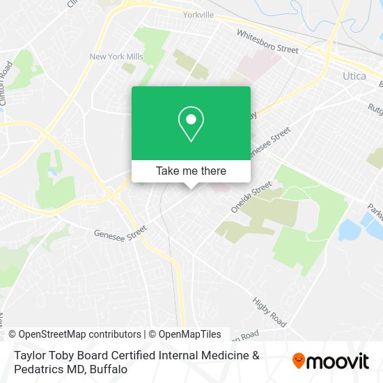 Taylor Toby Board Certified Internal Medicine & Pedatrics MD map