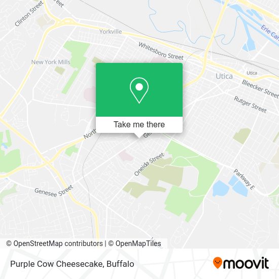 Mapa de Purple Cow Cheesecake