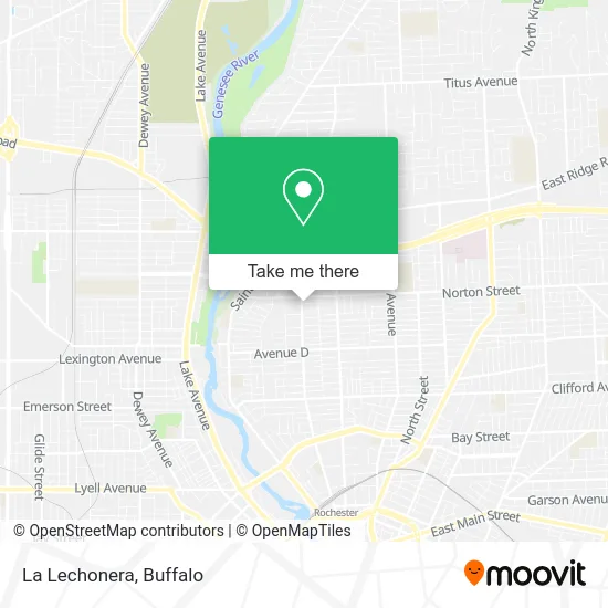 La Lechonera map