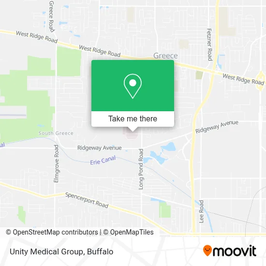 Unity Medical Group map
