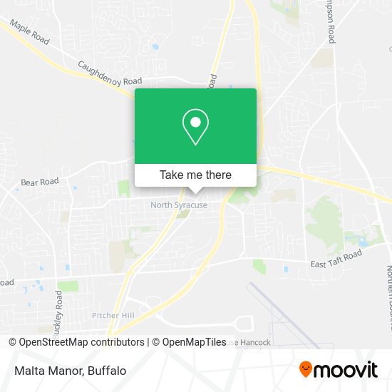 Mapa de Malta Manor
