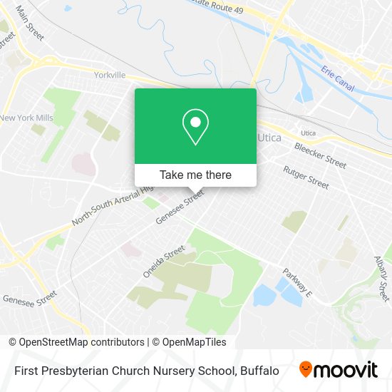 First Presbyterian Church Nursery School map
