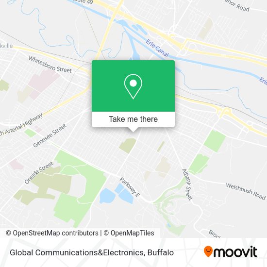 Global Communications&Electronics map
