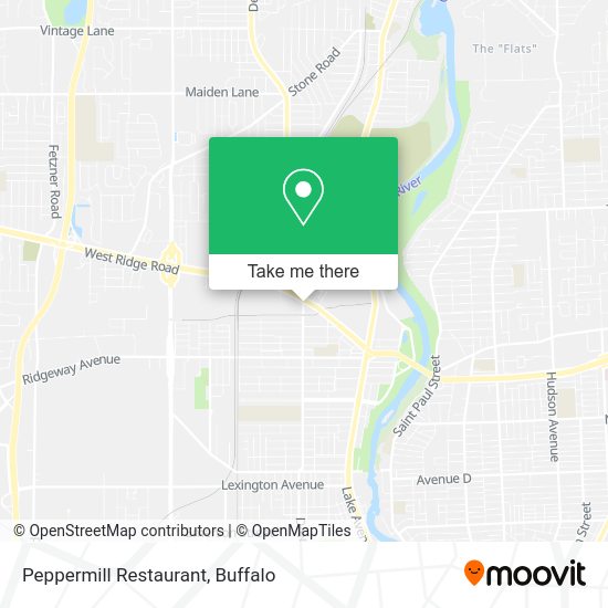 Peppermill Restaurant map