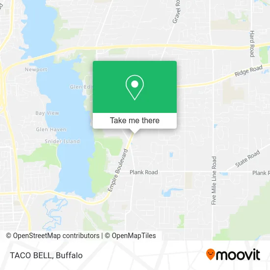 Mapa de TACO BELL