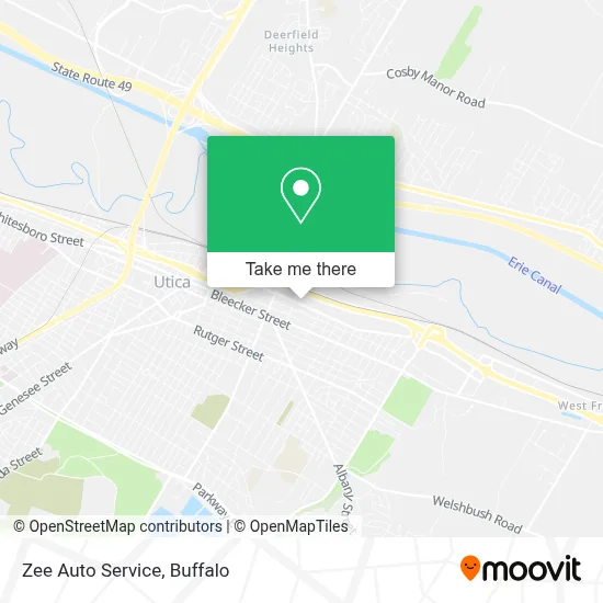 Zee Auto Service map