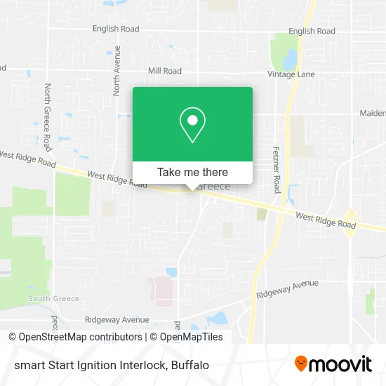 smart Start Ignition Interlock map