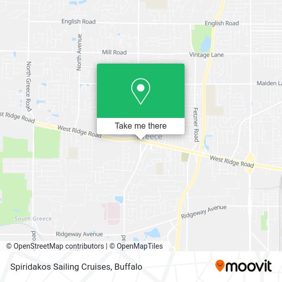 Mapa de Spiridakos Sailing Cruises