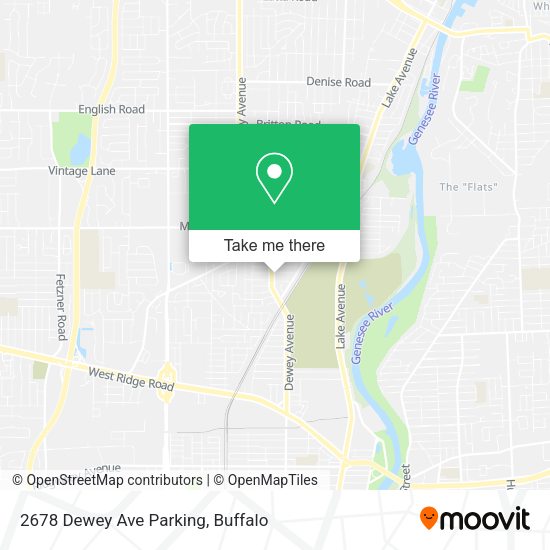 Mapa de 2678 Dewey Ave Parking