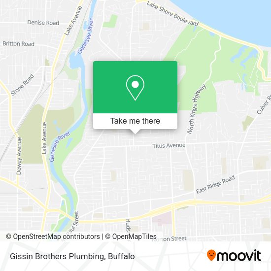 Gissin Brothers Plumbing map