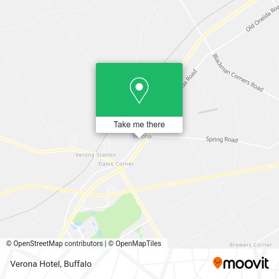 Mapa de Verona Hotel