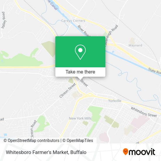 Whitesboro Farmer's Market map
