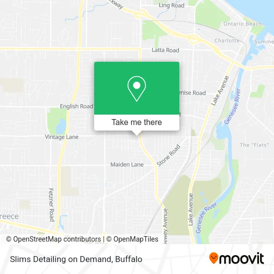 Slims Detailing on Demand map