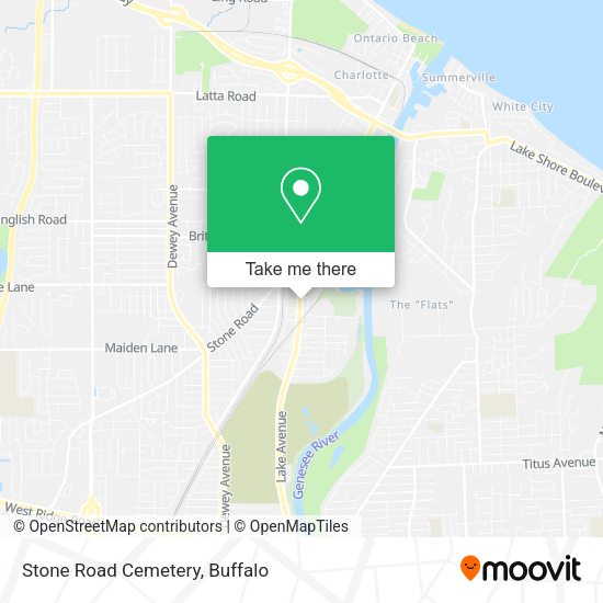 Stone Road Cemetery map