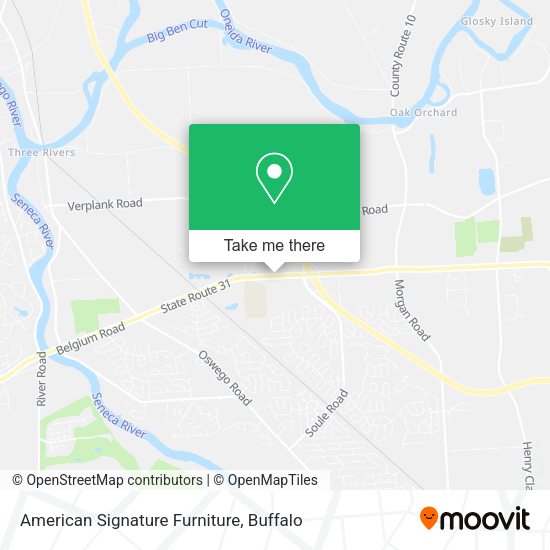 American Signature Furniture map