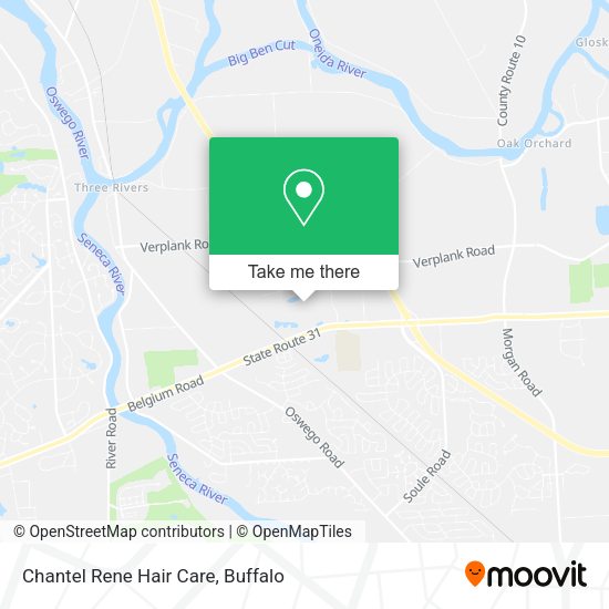 Mapa de Chantel Rene Hair Care