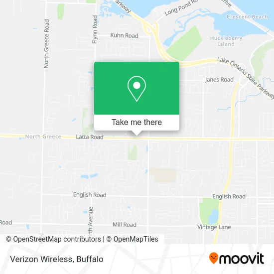 Verizon Wireless map