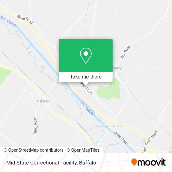 Mid State Correctional Facility map
