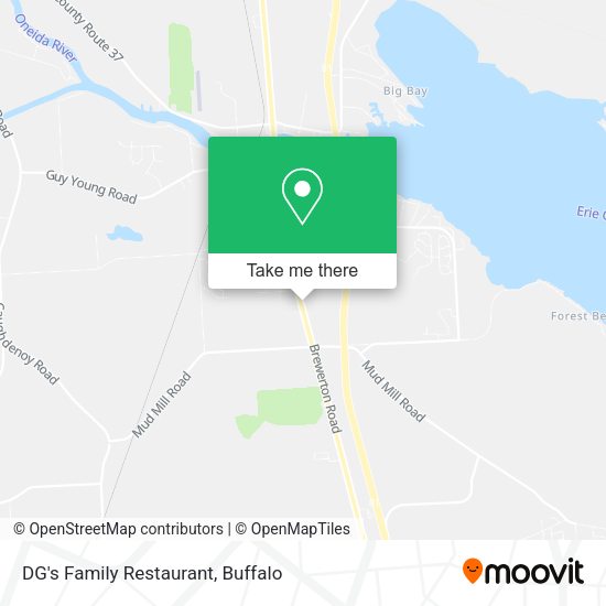 DG's Family Restaurant map
