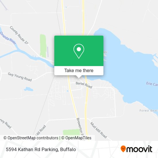 5594 Kathan Rd Parking map