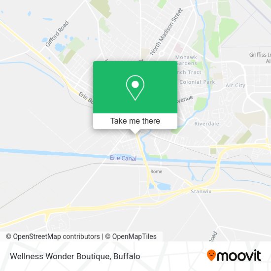 Wellness Wonder Boutique map