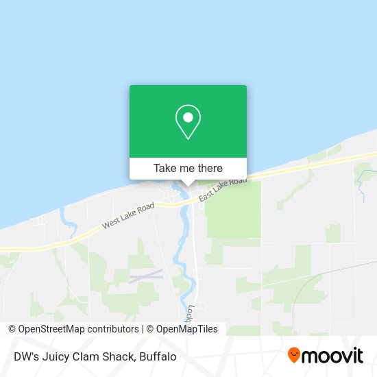 DW's Juicy Clam Shack map