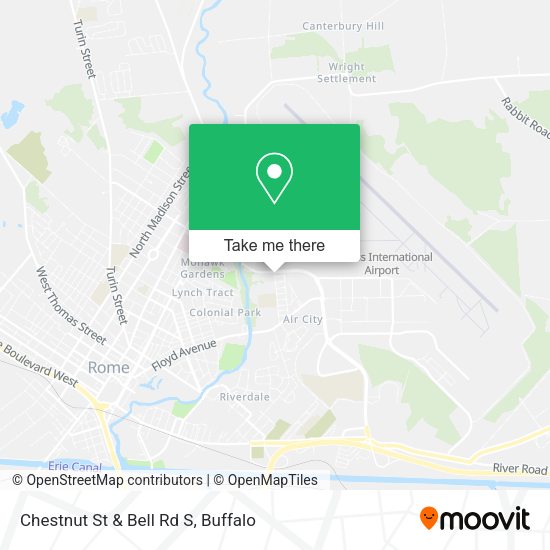 Mapa de Chestnut St & Bell Rd S