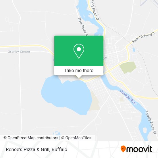 Renee's Pizza & Grill map