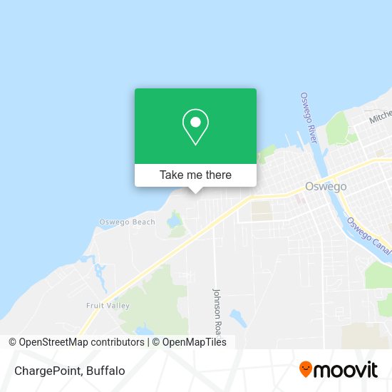 Mapa de ChargePoint