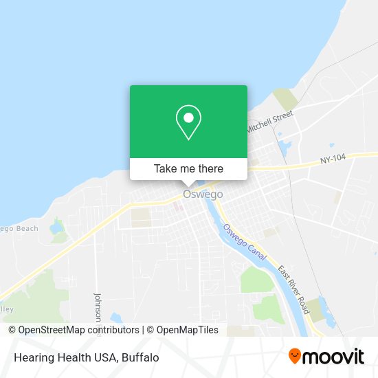 Hearing Health USA map