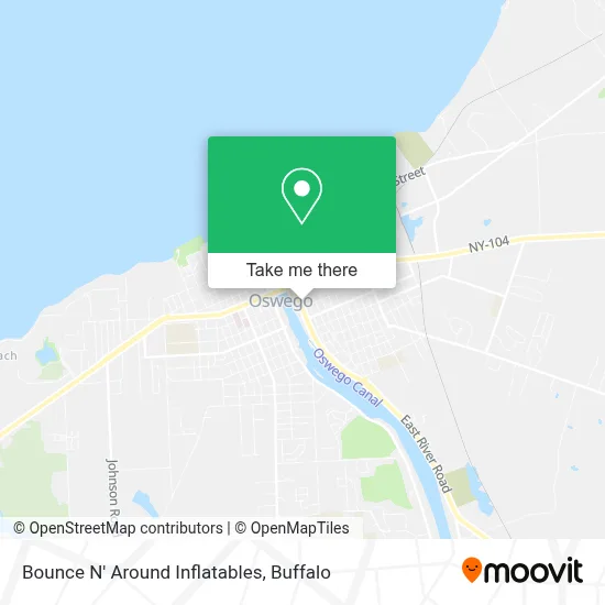 Bounce N' Around Inflatables map