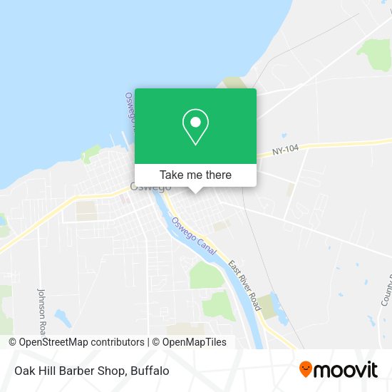 Oak Hill Barber Shop map