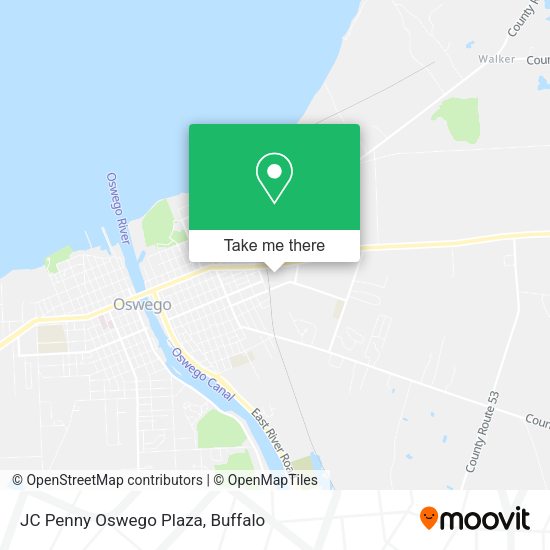 JC Penny Oswego Plaza map