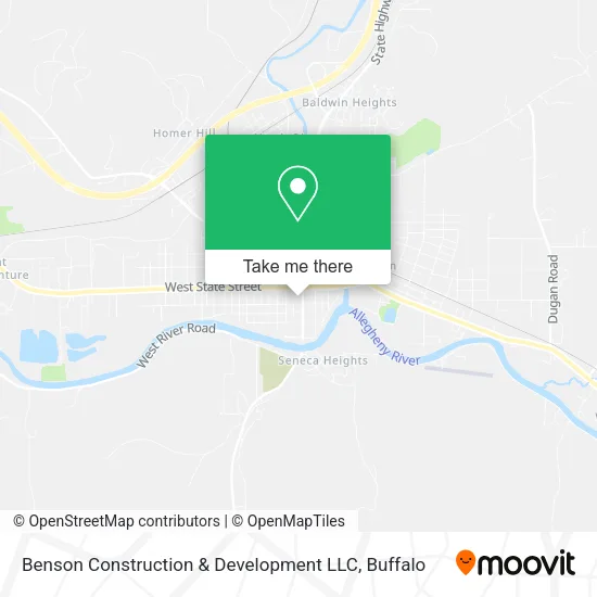 Mapa de Benson Construction & Development LLC