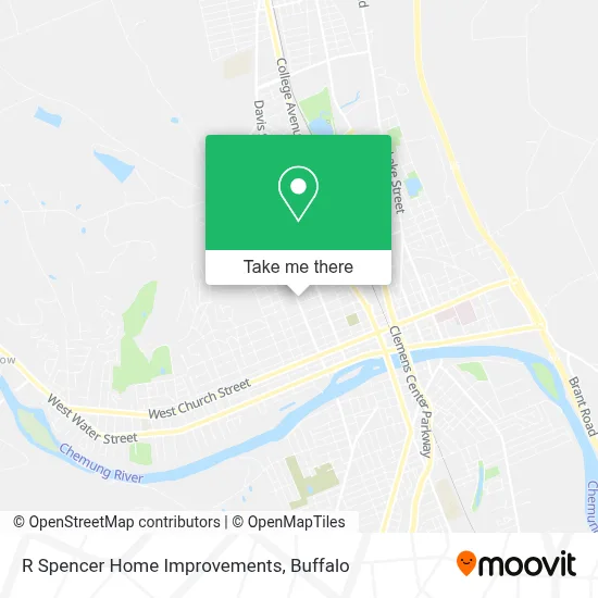 R Spencer Home Improvements map