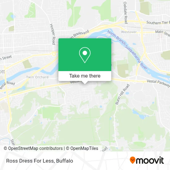 Ross Dress For Less map