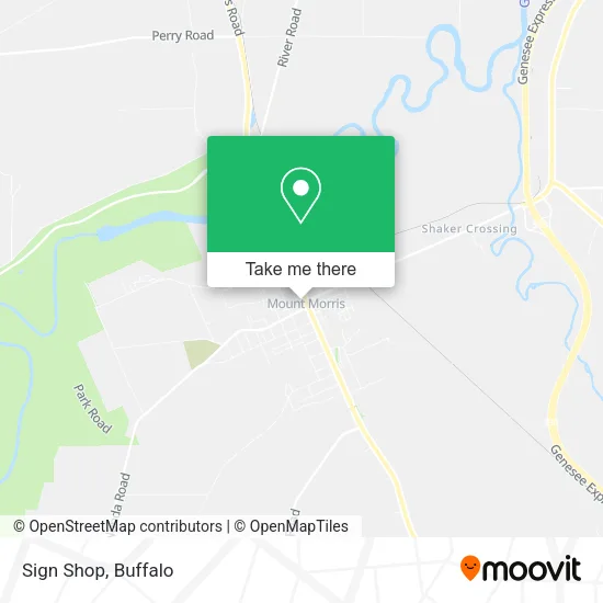 Sign Shop map