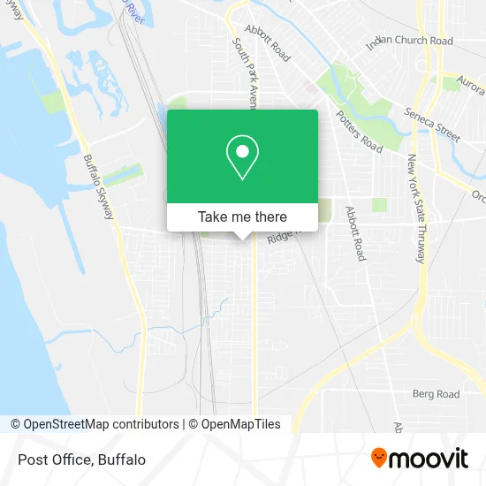 Post Office map