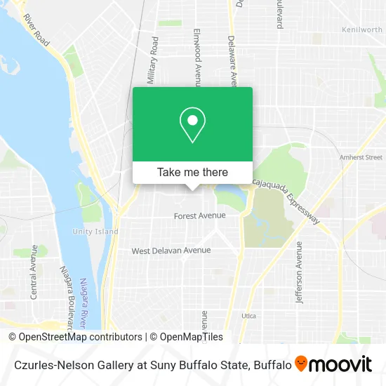 Mapa de Czurles-Nelson Gallery at Suny Buffalo State