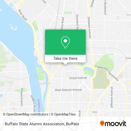 Mapa de Buffalo State Alumni Association
