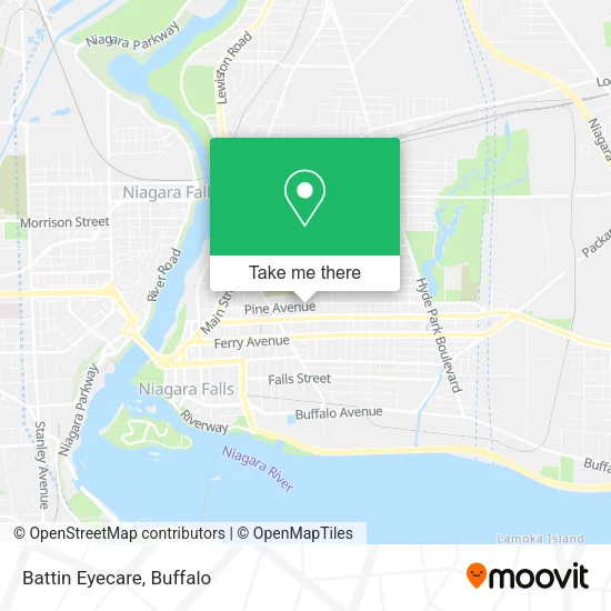 Battin Eyecare map