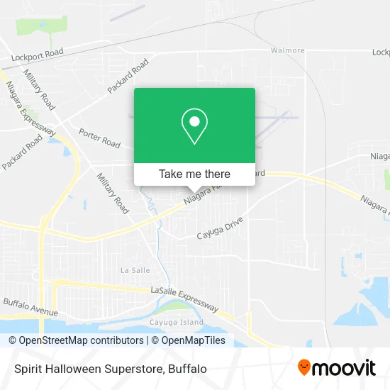 Spirit Halloween Superstore map