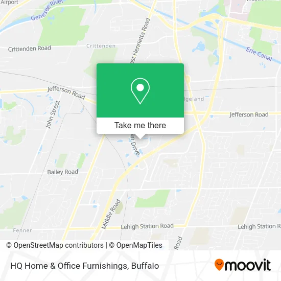HQ Home & Office Furnishings map