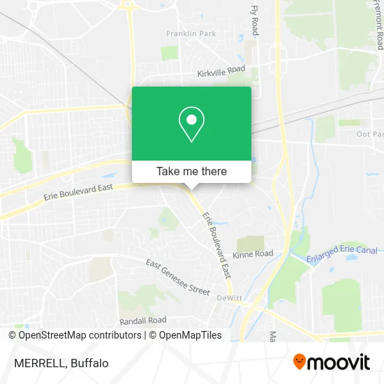 MERRELL map