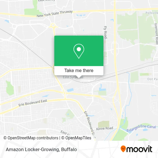 Amazon Locker-Growing map
