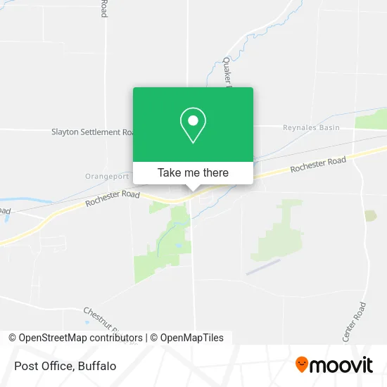 Post Office map