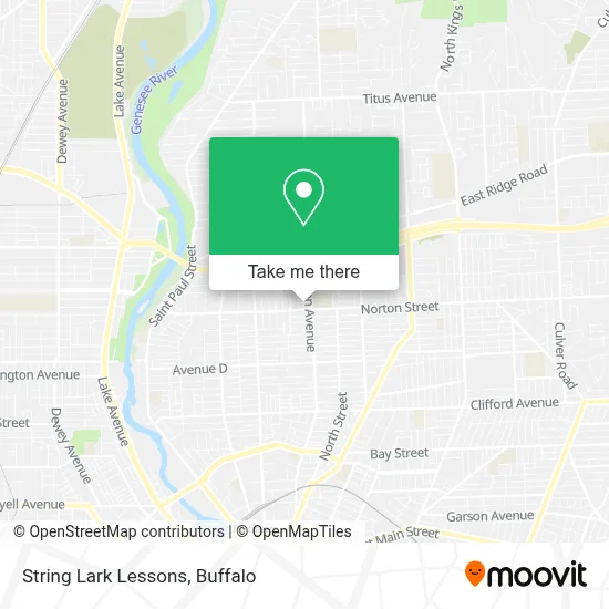 String Lark Lessons map