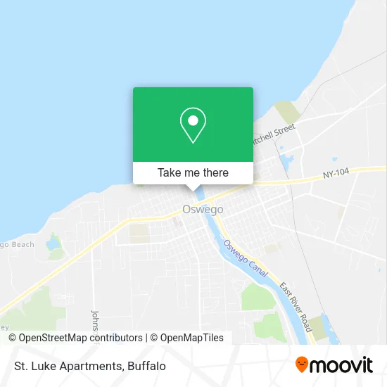 St. Luke Apartments map