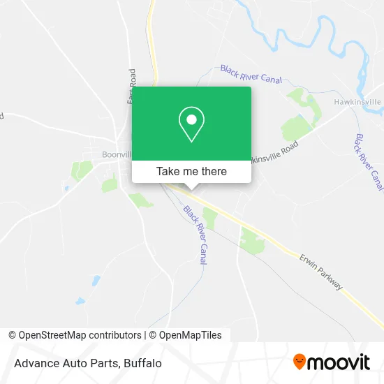 Advance Auto Parts map