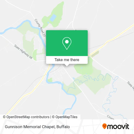 Gunnison Memorial Chapel map